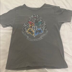 Gray Hogwarts Kids T-Shirt